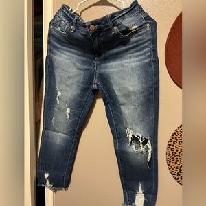 Ankle Skinny Buckle Black